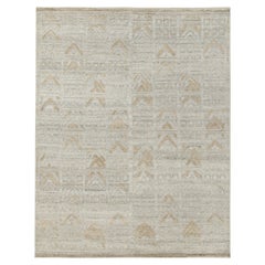 Skandinavischer Outdoor-Teppich von Rug
Kilim in Grau und Beige mit geometrischem Muster