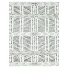 Tappeto per esterni in stile scandinavo di Rug
Kilim, grigio ardesia con motivi geometrici