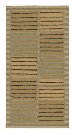 Tappeto in stile scandinavo Rug & Kilim in beige-marrone, con strisce geometriche