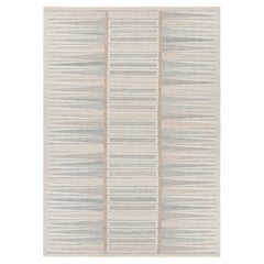 Rug & Kilim's Teppich im skandinavischen Stil in Beige mit bunten geometrischen Mustern