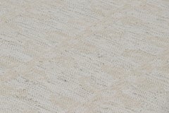 Rug & Kilim’s Scandinavian Style Rug in White with Floral Patterns