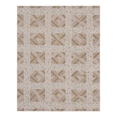 Tappeto in stile scandinavo Rug & Kilim con motivi geometrici beige-marrone