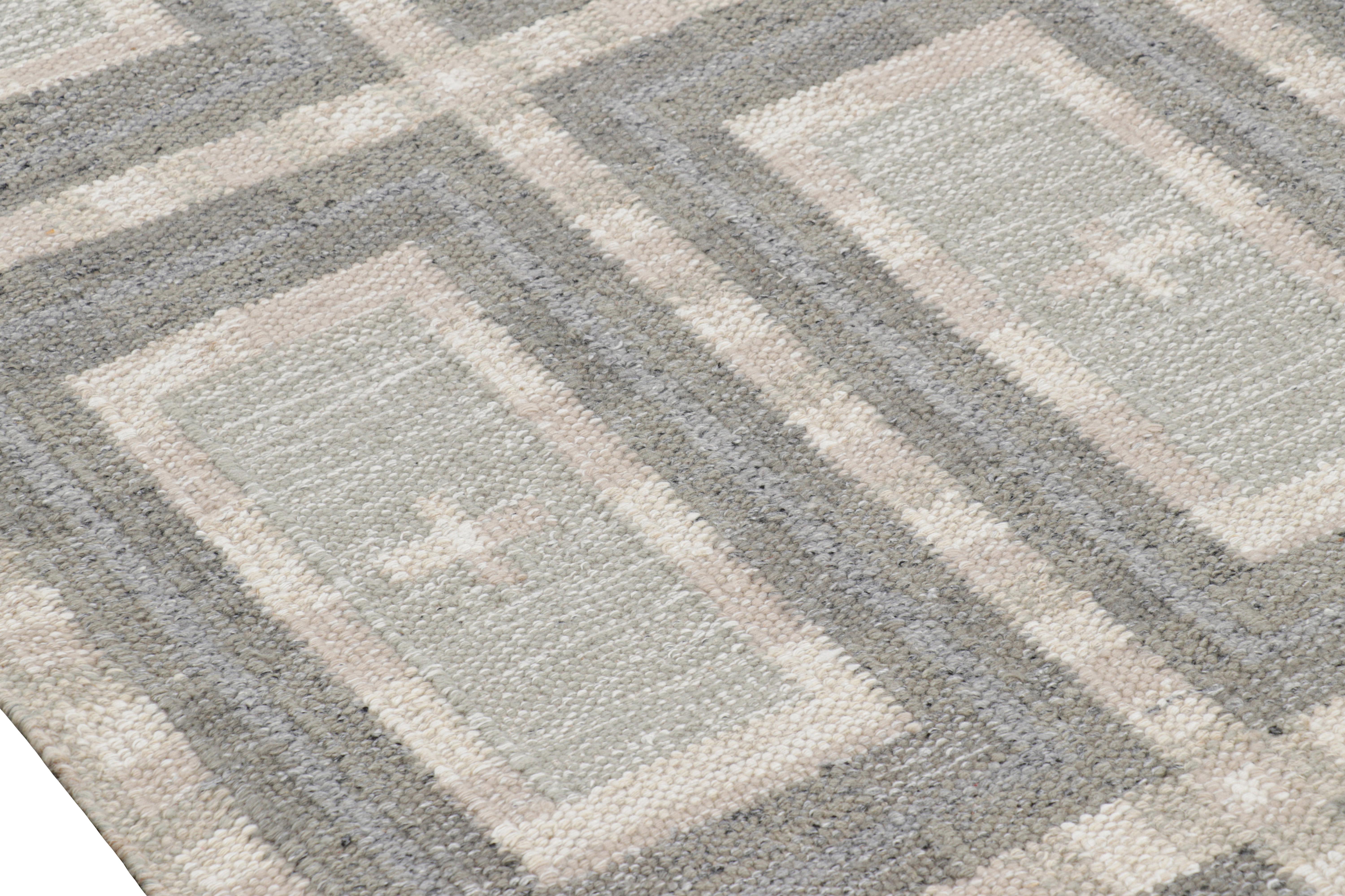 Moderno Rug & Kilim è un tappeto in stile scandinavo con motivi geometrici in vendita