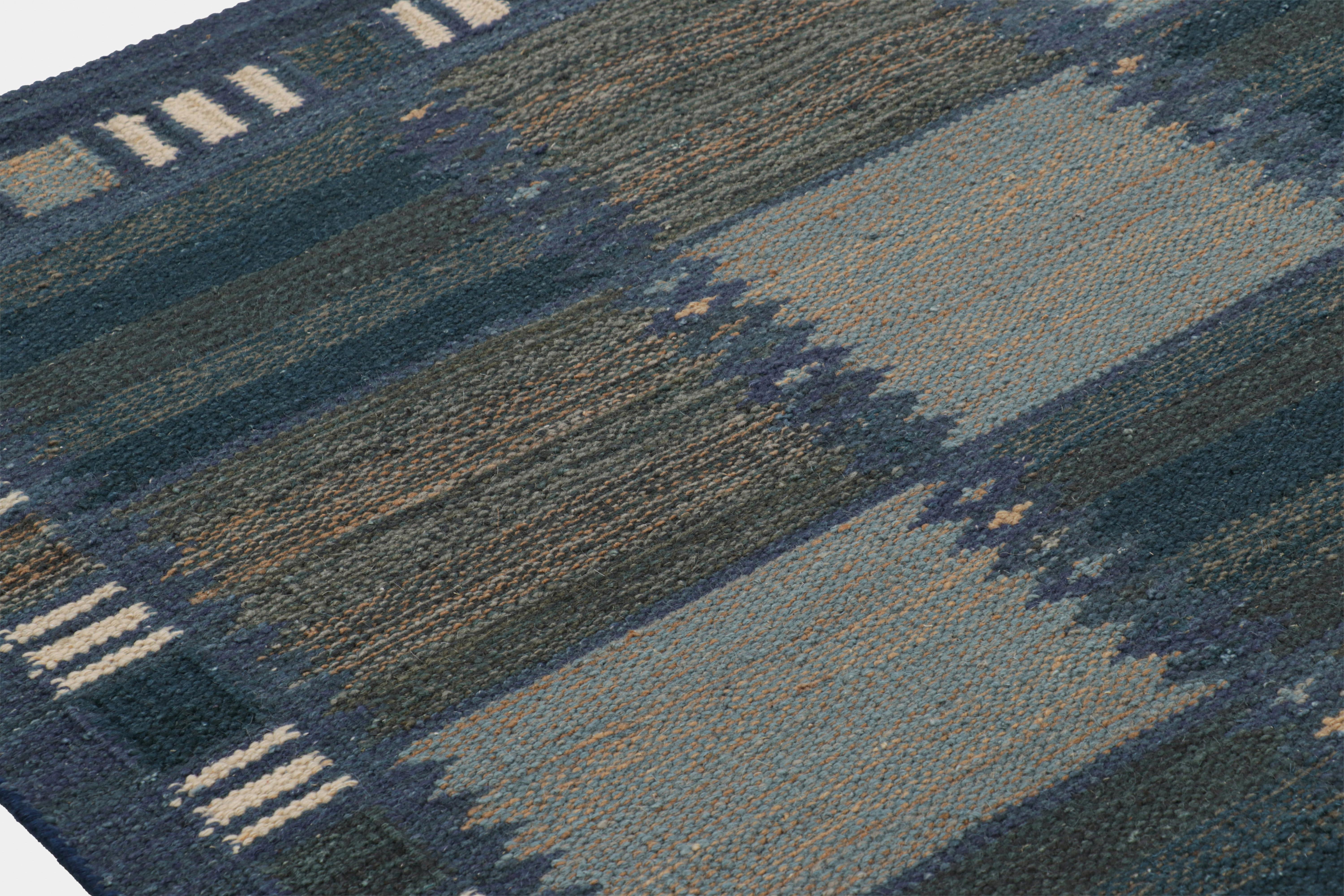 Rug & Kilim's Teppich im skandinavischen Stil mit geometrischen Mustern im Zustand „Neu“ im Angebot in Long Island City, NY