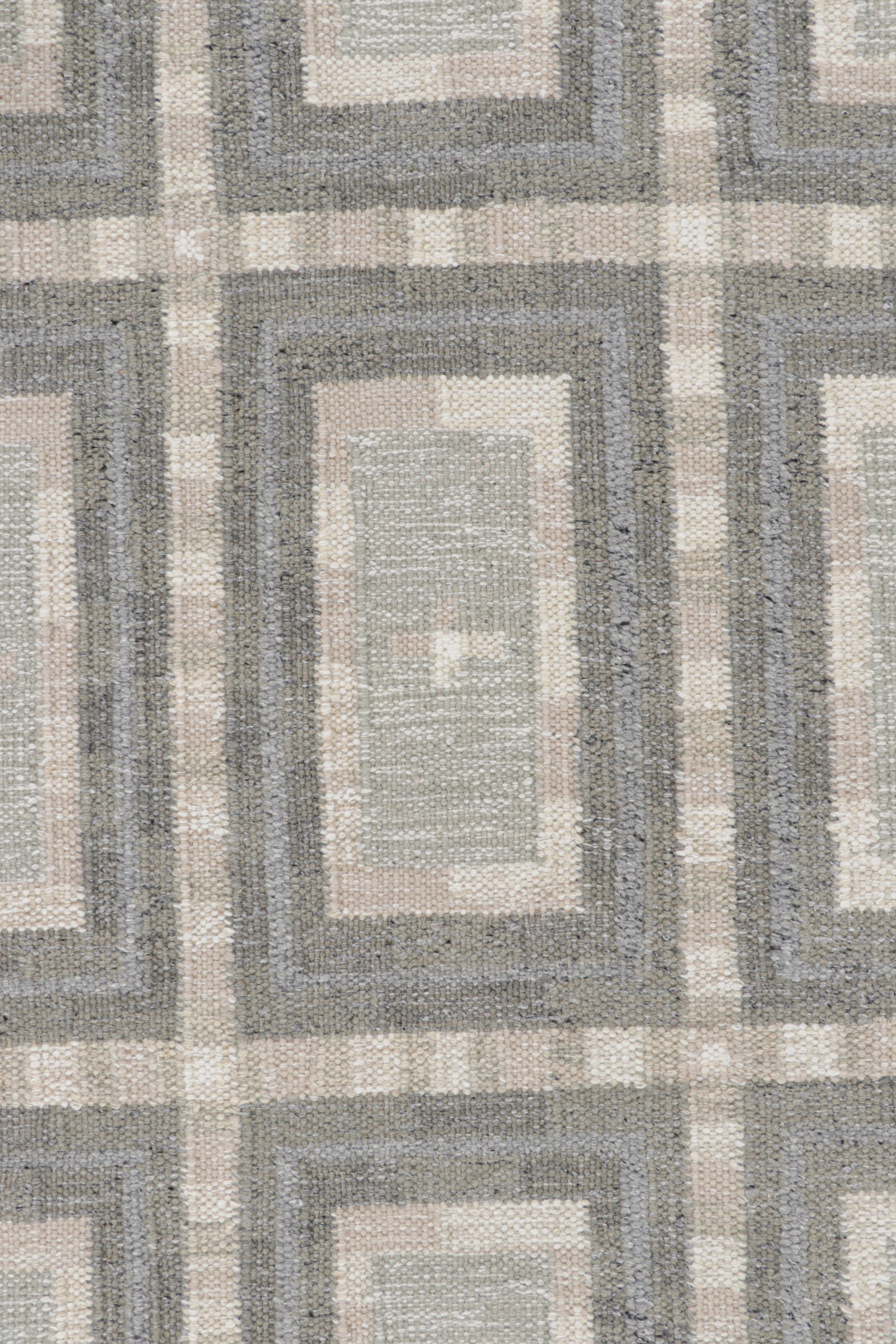 Rug & Kilim è un tappeto in stile scandinavo con motivi geometrici In condizioni Nuovo in vendita a Long Island City, NY