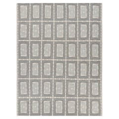 Rug & Kilim’s Scandinavian Style Rug with Geometric Patterns