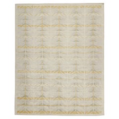Rug & Kilim: tappeto in stile scandinavo con motivi geometrici oro e beige
