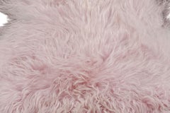 Rug & Kilim’s Sheepskin Single-Pelt Fur Rug in Dusk Pink