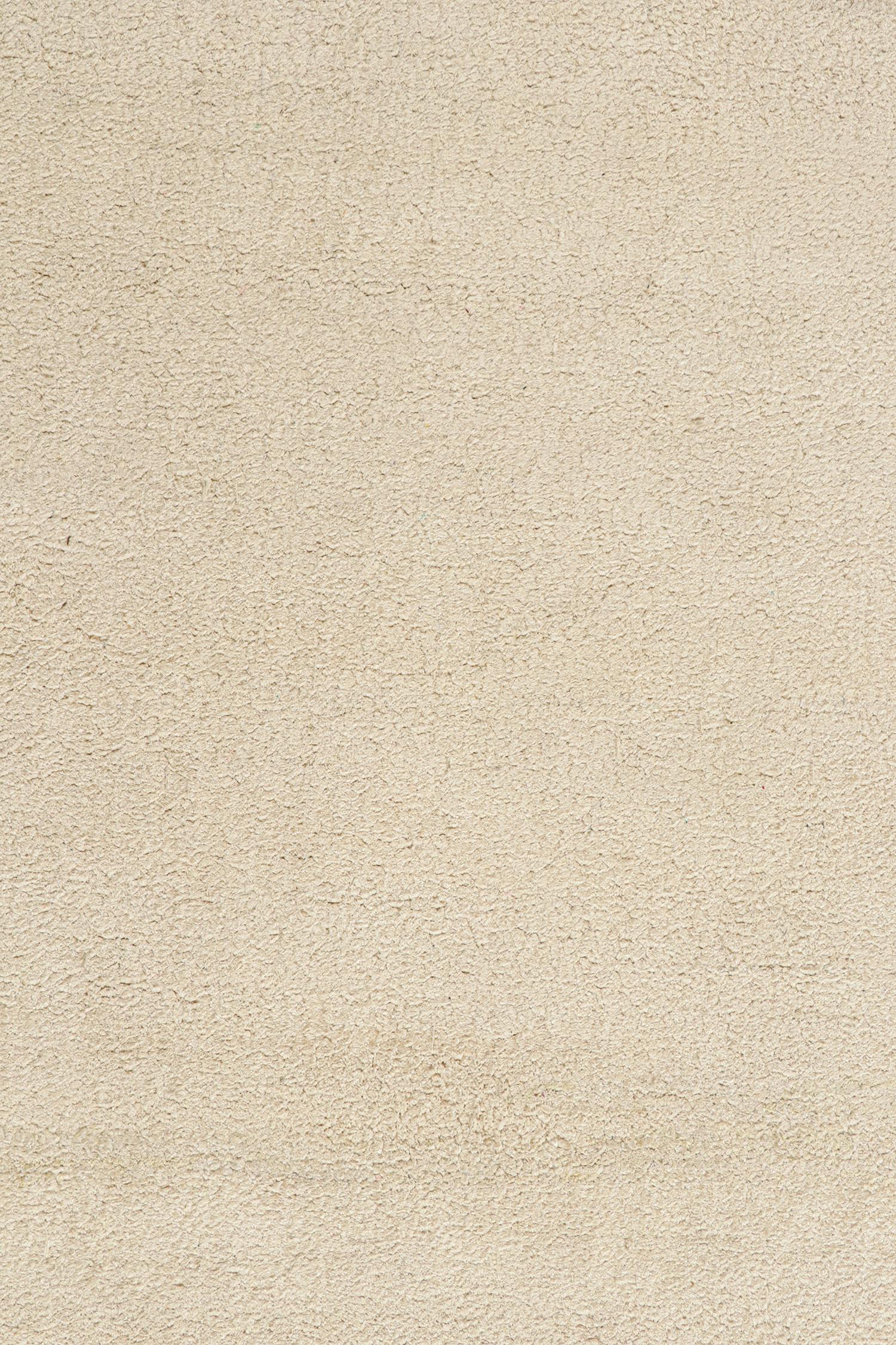 Annodato a mano Rug & Kilim è un tappeto solido beige-marrone in stile contemporaneo tono su tono. in vendita