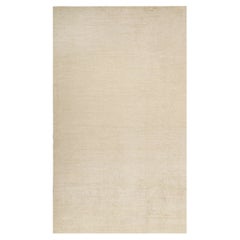 Alfombra Marrón Beige Sólido de Rug 
Kilim en Estilo Contemporáneo Tono sobre Tono
