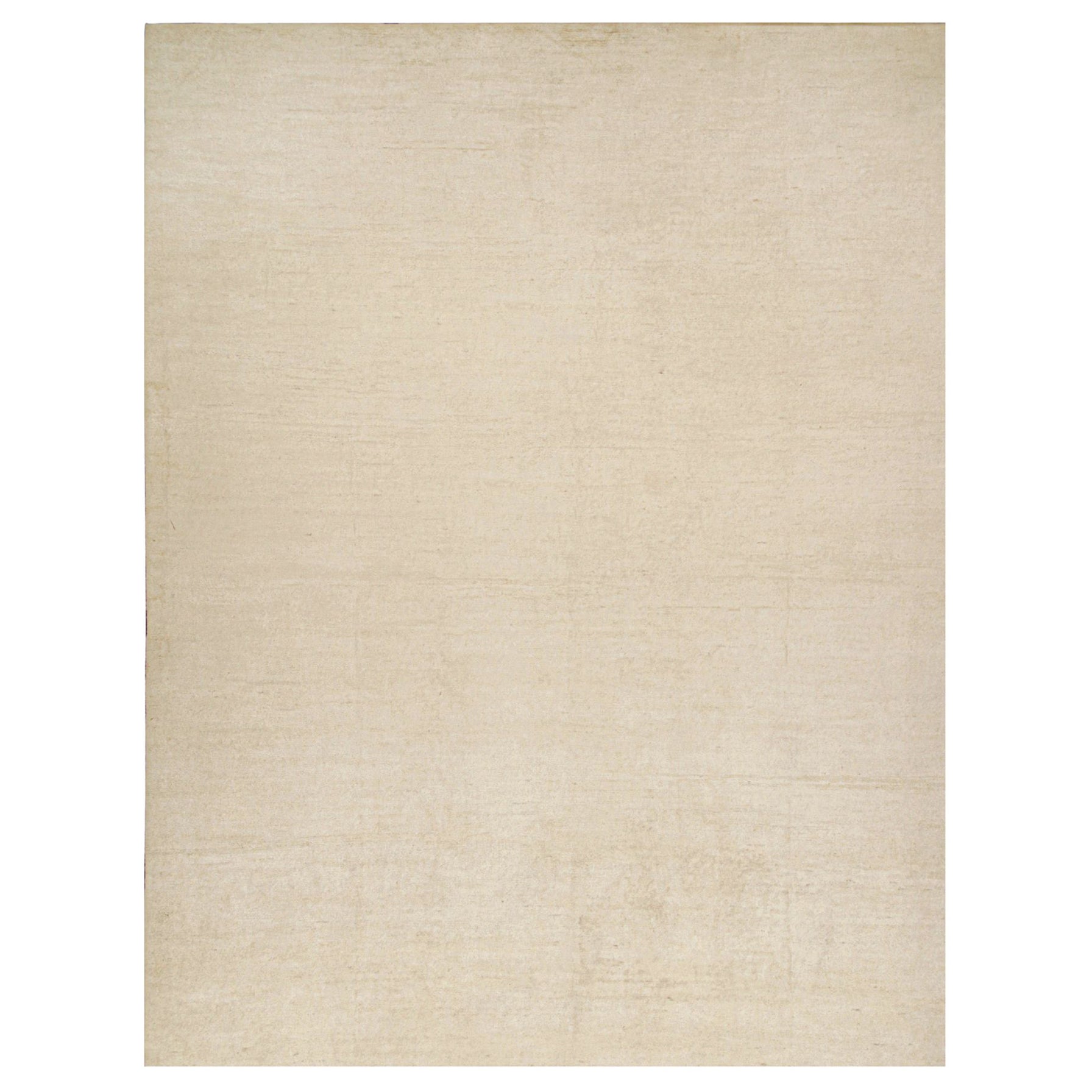 Rug & Kilim è un tappeto solido beige-marrone in stile contemporaneo tono su tono.