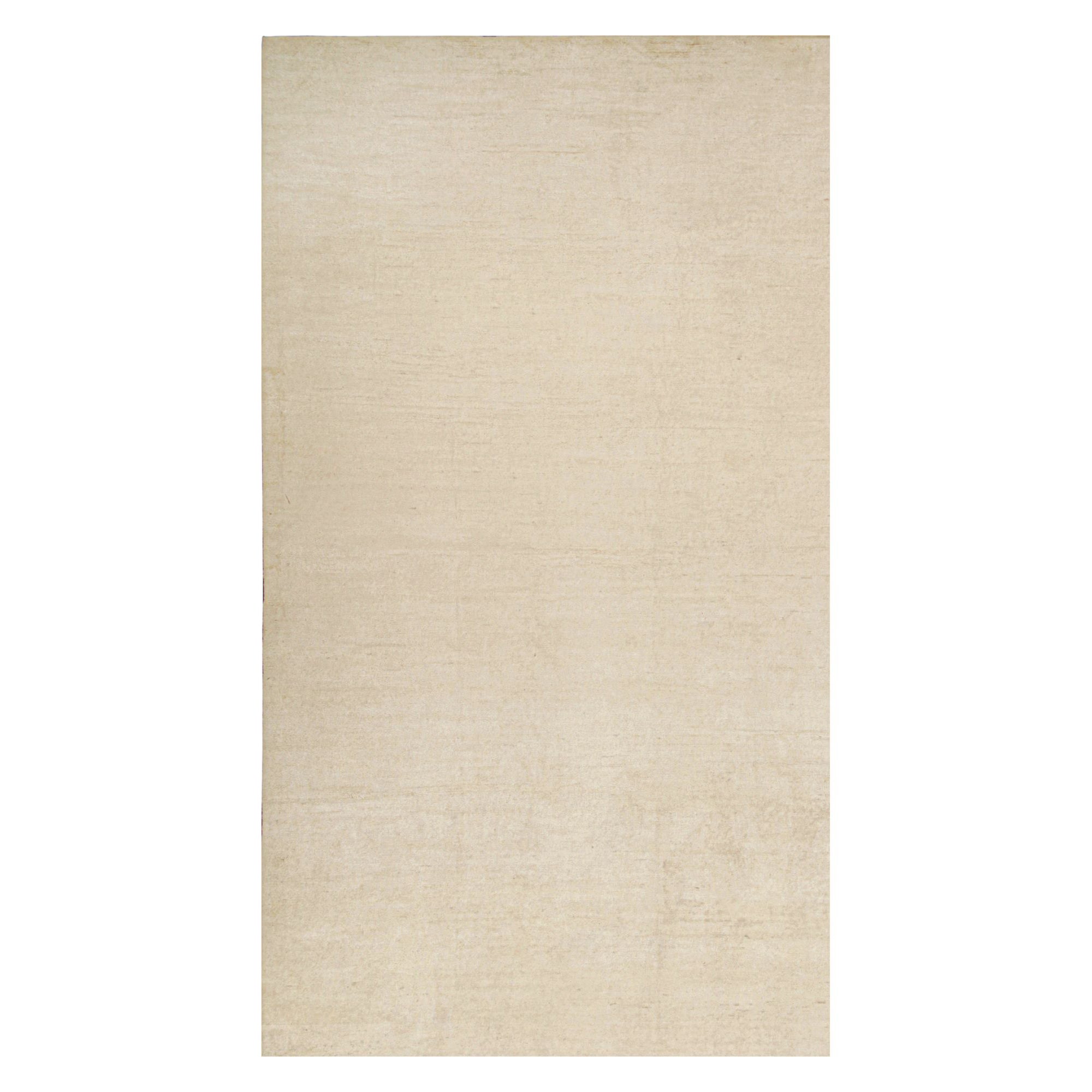 Alfombra Marrón Beige Sólido de Rug 
Kilim en Estilo Contemporáneo Tono sobre Tono