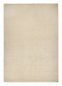 Rug & Kilim's Massivteppich in Beige-Braun im Ton-in-Ton-Stil Contemporary