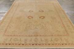 Rug & Kilim’s Sultanabad Style Rug in Beige-Brown with Floral Patterns