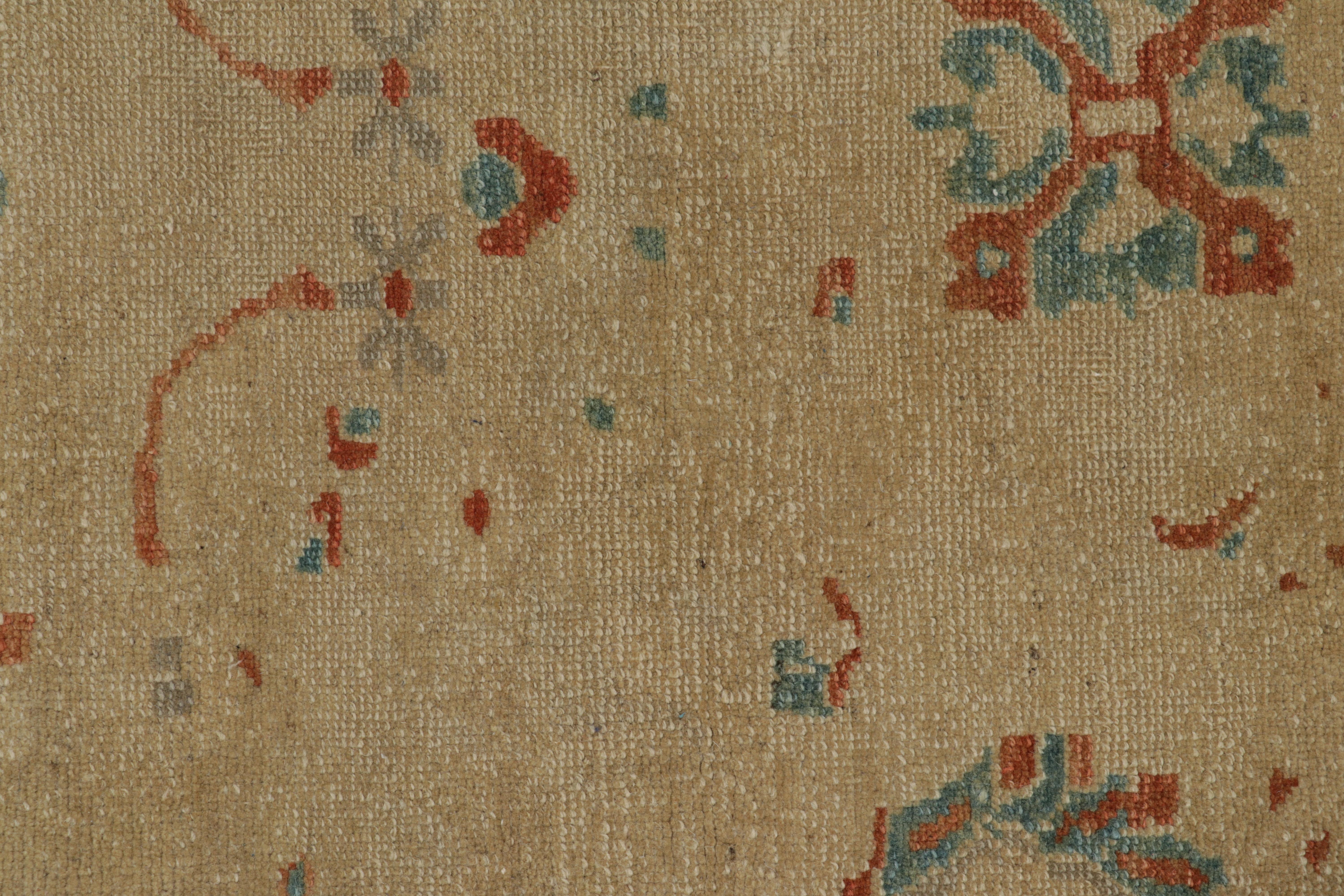 Rug & Kilim's Sultanabad Style Teppich in Creme mit floralen Mustern (Wolle) im Angebot