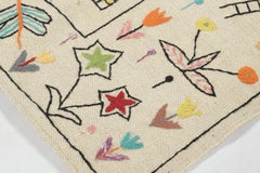 Rug & Kilim's Suzani-Inspired Kilim, Charming House Pictorials and Floral Motifs