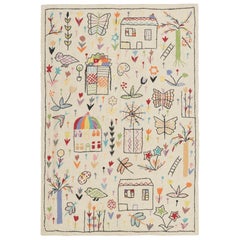 Kilim inspirado en Suzani de Rug
Kilim, pictóricas casas con encanto y motivos florales