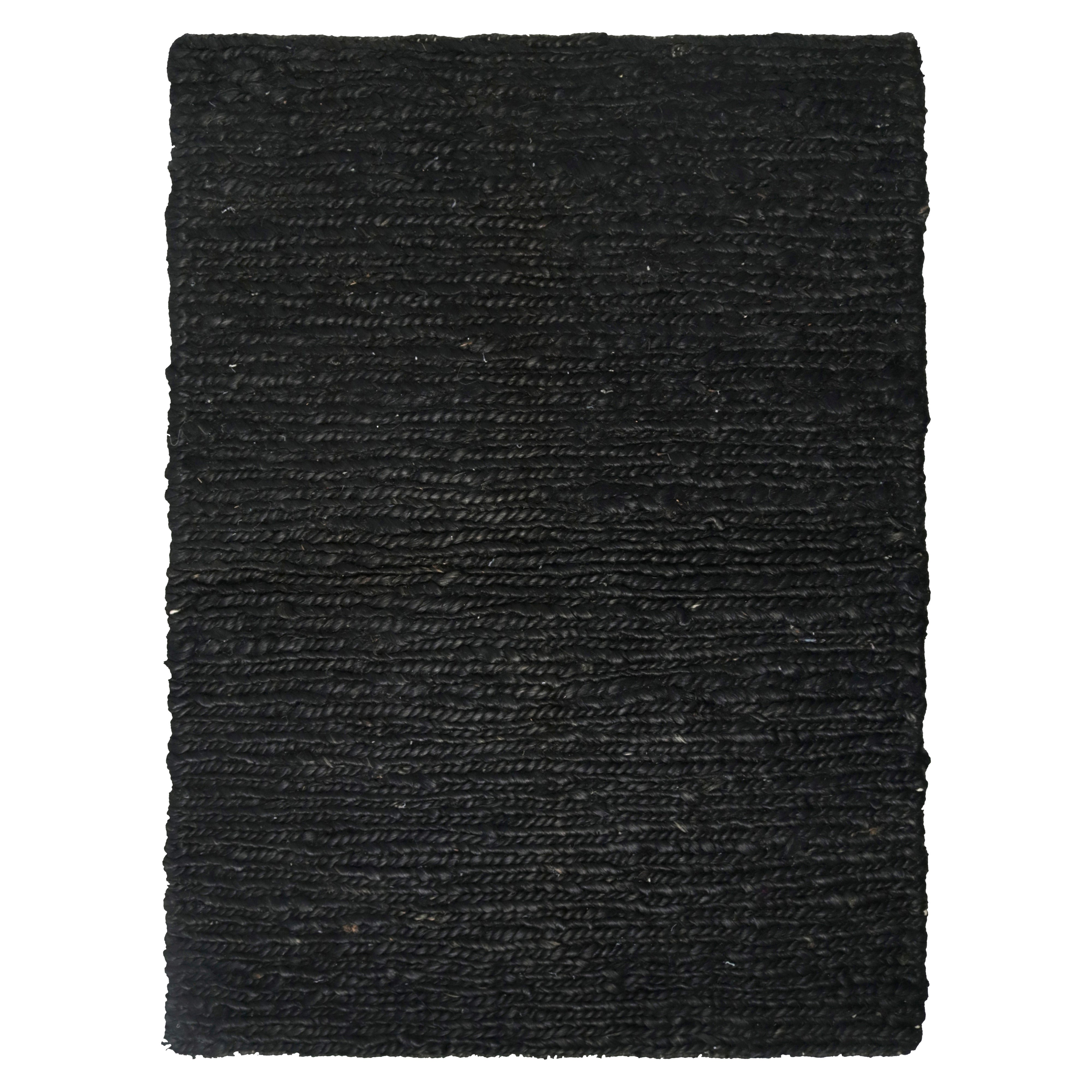 Rug & Kilim propone un campione di tappeto personalizzato dai toni neri. in vendita