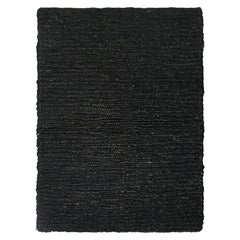 Rug & Kilim's Textural Custom Rug Sample in Black Tones