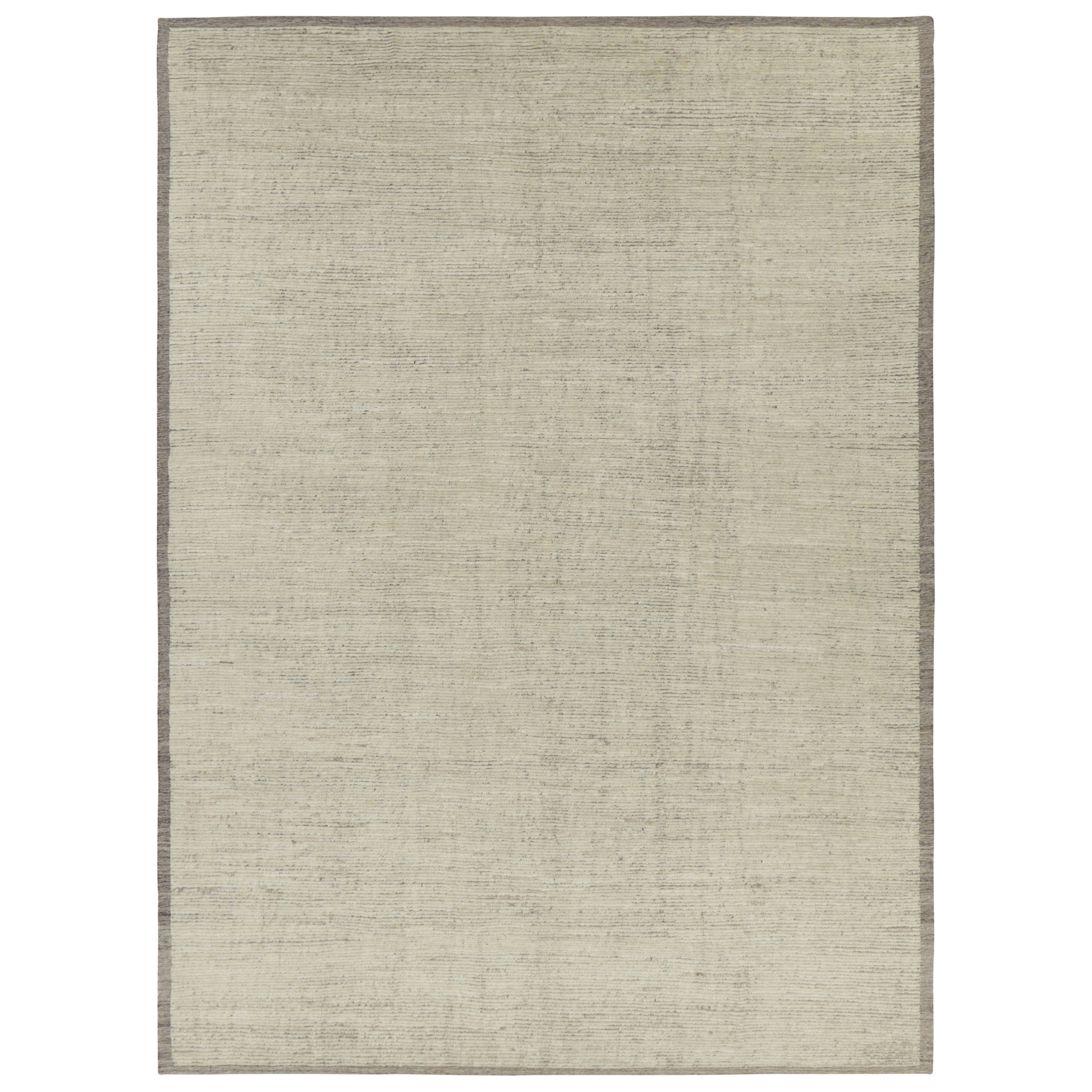 Rug
Kilim
s Struktur-Kilim mit beigen und weißen Strukturstreifen und Streifen