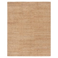 Rug
Kilim
s Strukturteppich, Jute mit monochromen beige-braunen Schlieren