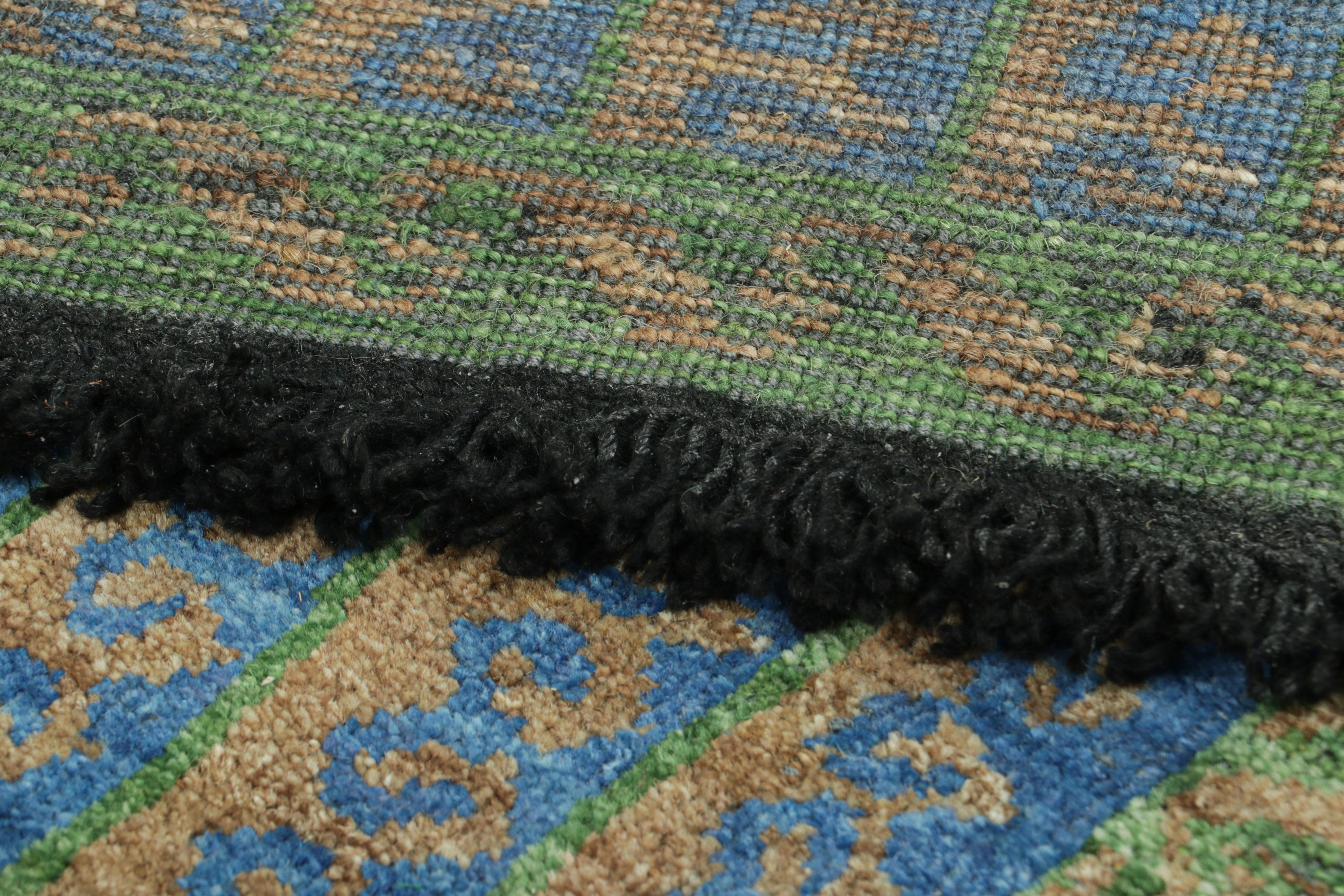  Anudada a mano en lana, esta alfombra de 2x3 es una nueva incorporación a la Colección Burano de Rug & Kilim, una nueva exploración audaz y lujosa de importantes clásicos y piezas de época.

Sobre el diseño: 

Los admiradores de la artesanía