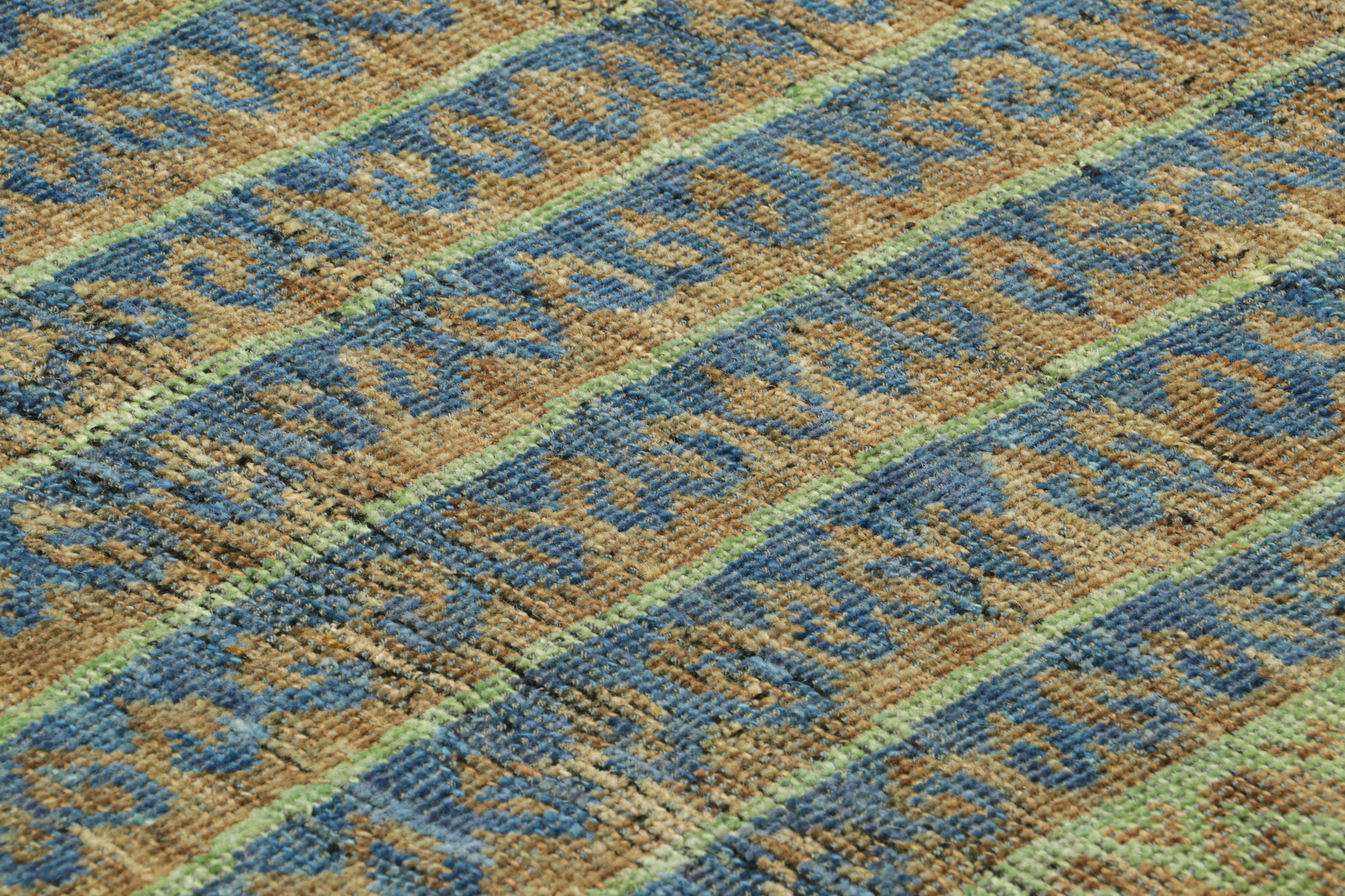 Hand-knotted in a special blend of Ghazni wool, this 2×3 rug is a new addition to the Burano Collection by Rug & Kilim—a bold and luxurious new exploration of important classics and period pieces.

On the Design:

Admirers of the craft will note an