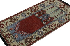 Rug & Kilim's Tribal Style Läufer in Rot mit Mihrab und floralen Mustern