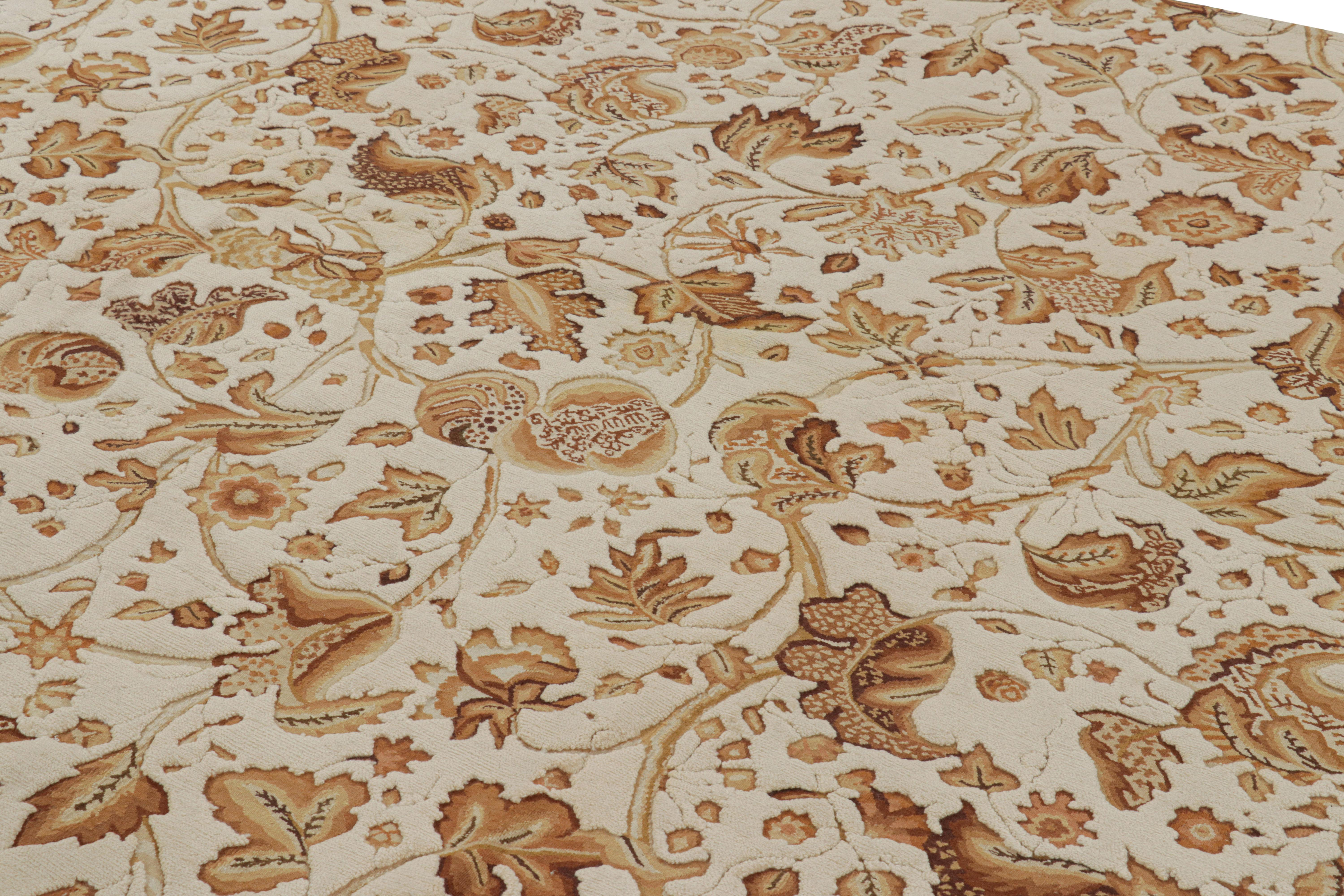 Handwoven in wool, this 7x10 contemporary rug by Rug & Kilim is inspired by antique Tudor rugs, flatweaves and tapestries—a new unveiling from the European rug collection. 

On the Design: 

As inspired by English Tudor rugs and tapestries, this