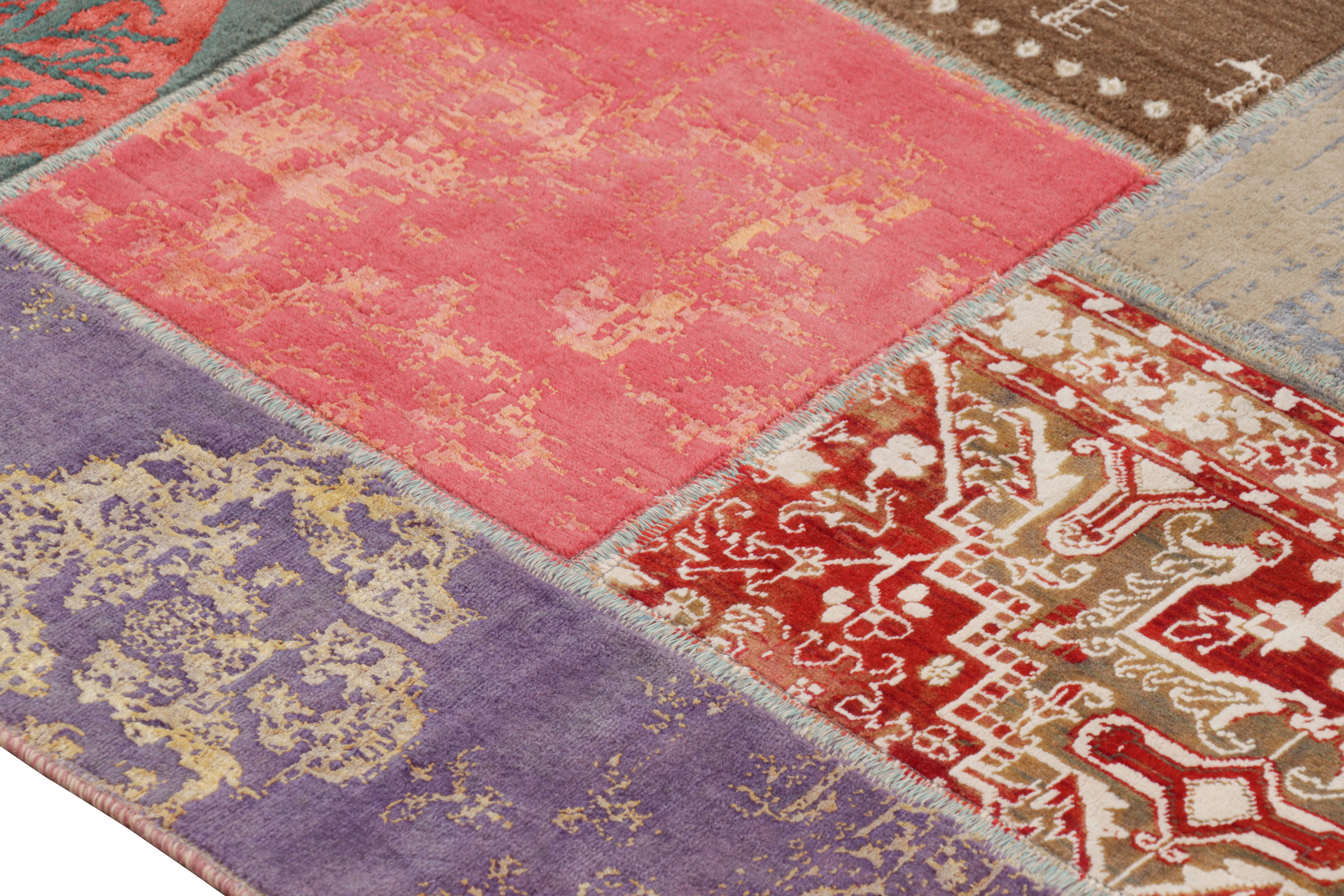 Rug & Kilim: kilim turco patchwork con motivi geometrici policromatici In condizioni Nuovo in vendita a Long Island City, NY