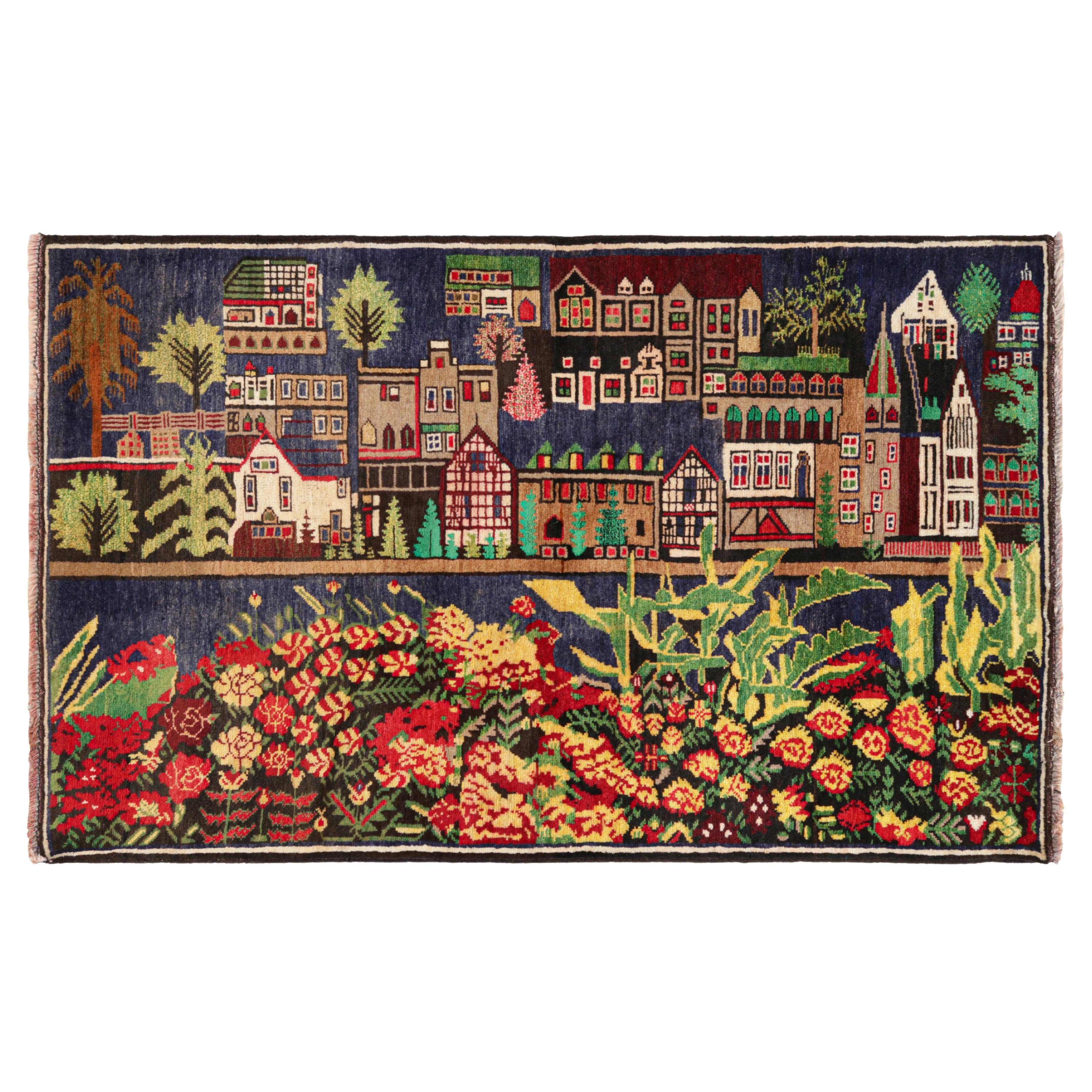 Rug
Kilim’s Twin Modern Classics Tribal Rugs with Polychromatic Pictorials