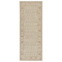 Tappeto & Kilim'stribal in blu con motivi paisley beige-marrone