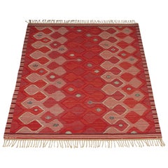 Tapis "Kringelikroka" Conçu par Barbro Nilsson pour MMF AB:: Suède:: 1954