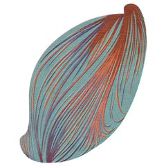 Rug Laser Earth Luxury Designer Hand-Knotted Colorful, in Stock