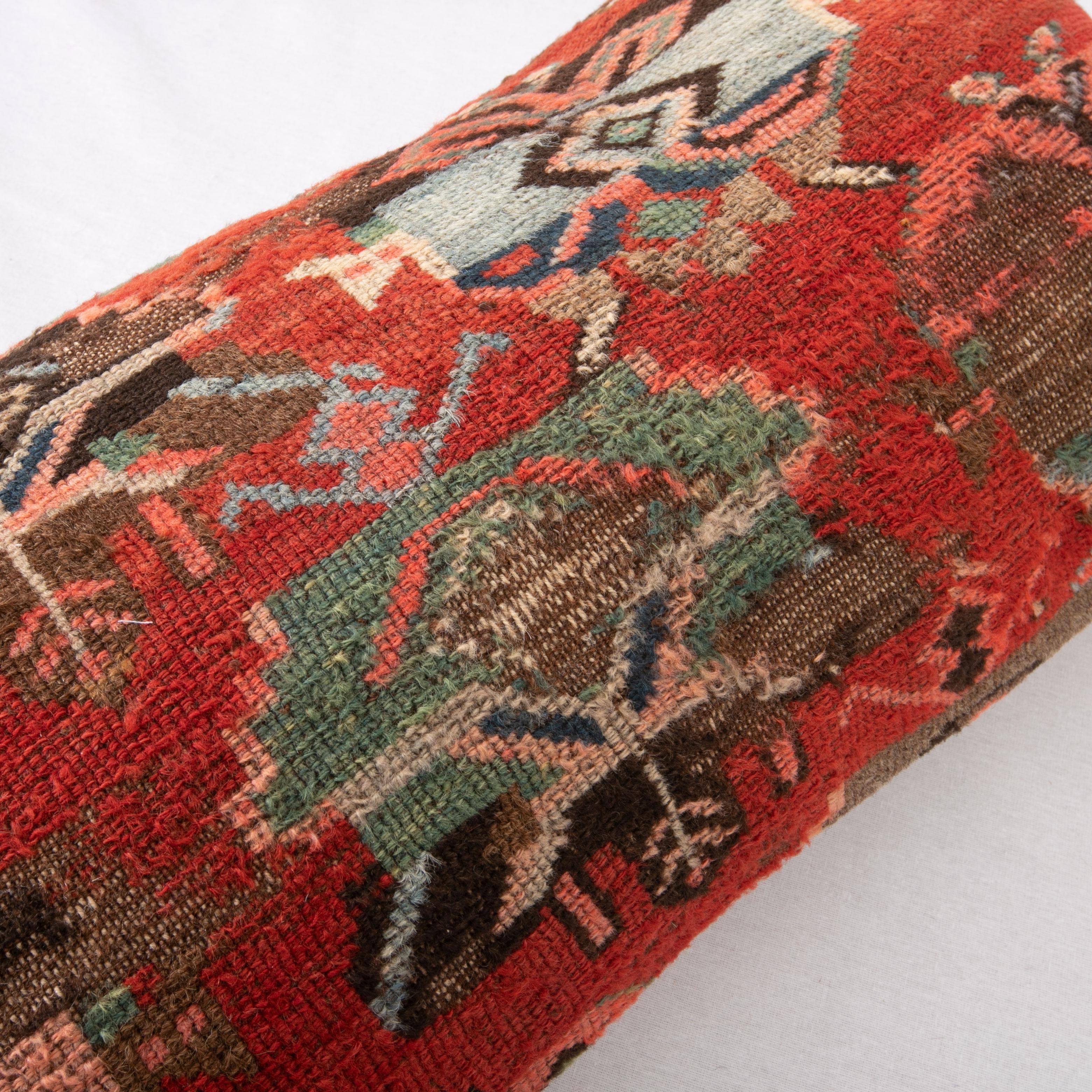 Rug Pillow Cover Made from a Caucasian Karabagh Rug, late 19th / Early 20th C. In Good Condition For Sale In Istanbul, TR