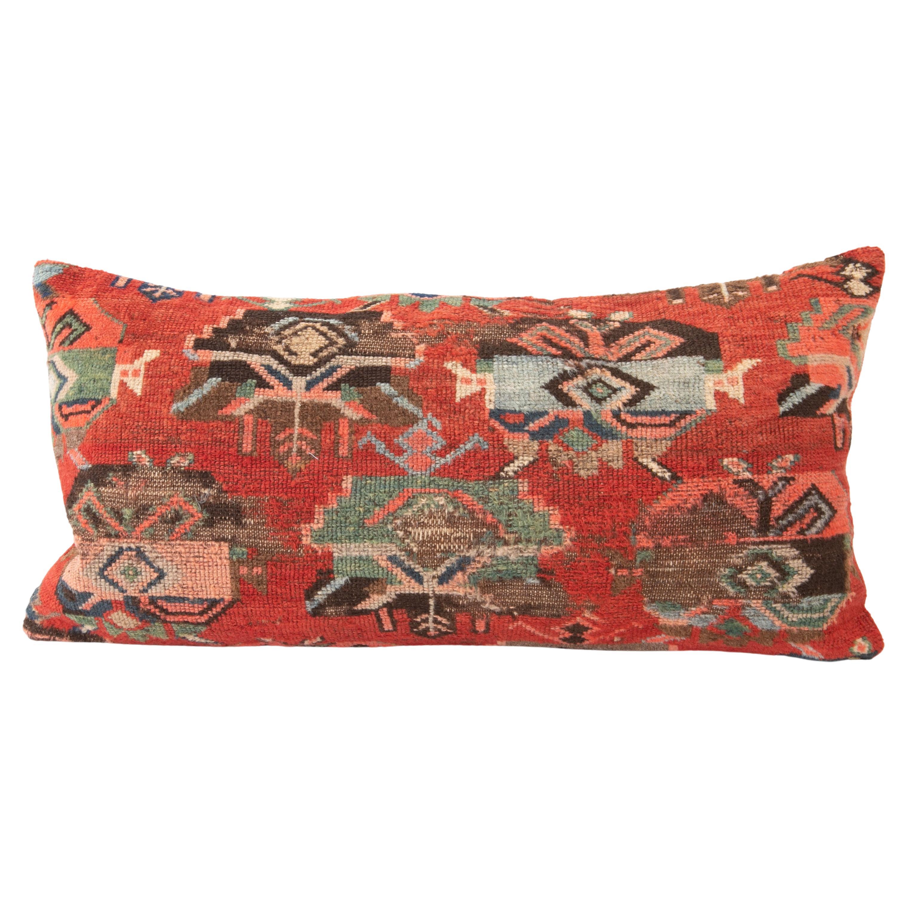 Rug Pillow Cover Made from a Caucasian Karabagh Rug, late 19th / Early 20th C. For Sale
