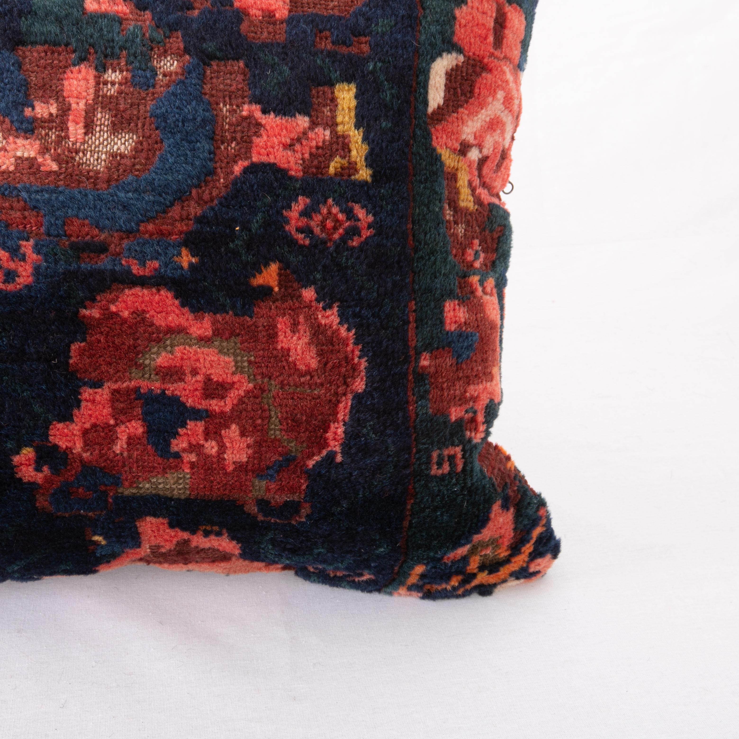 Caucasien Revêtement d'oreiller en tapis du Caucase de couleur séychour, début du 20e siècle en vente