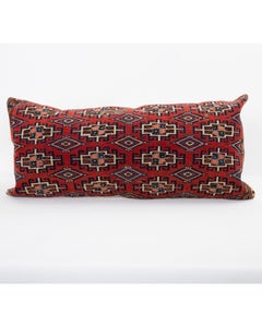 Rug Pillowcase Made from an Antique Turkmen Bag