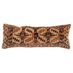 Rug Pillowcase Made from an Antique Turkmen Bag