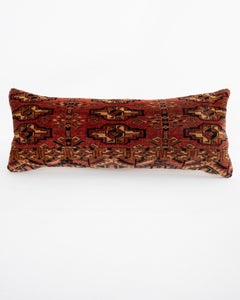 Rug Pillowcase Made from an Antique Turkmen Rug