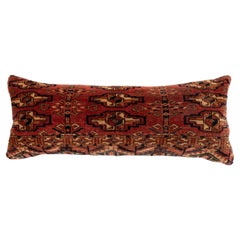 Rug Pillowcase Made from an Antique Turkmen Rug