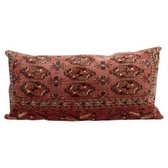 Rug Pillowcase Made from an Antique Turkmen Rug