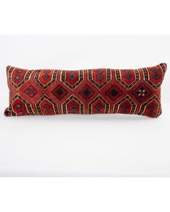 Rug Pillowcase Made from an Antique Uzbek Bag