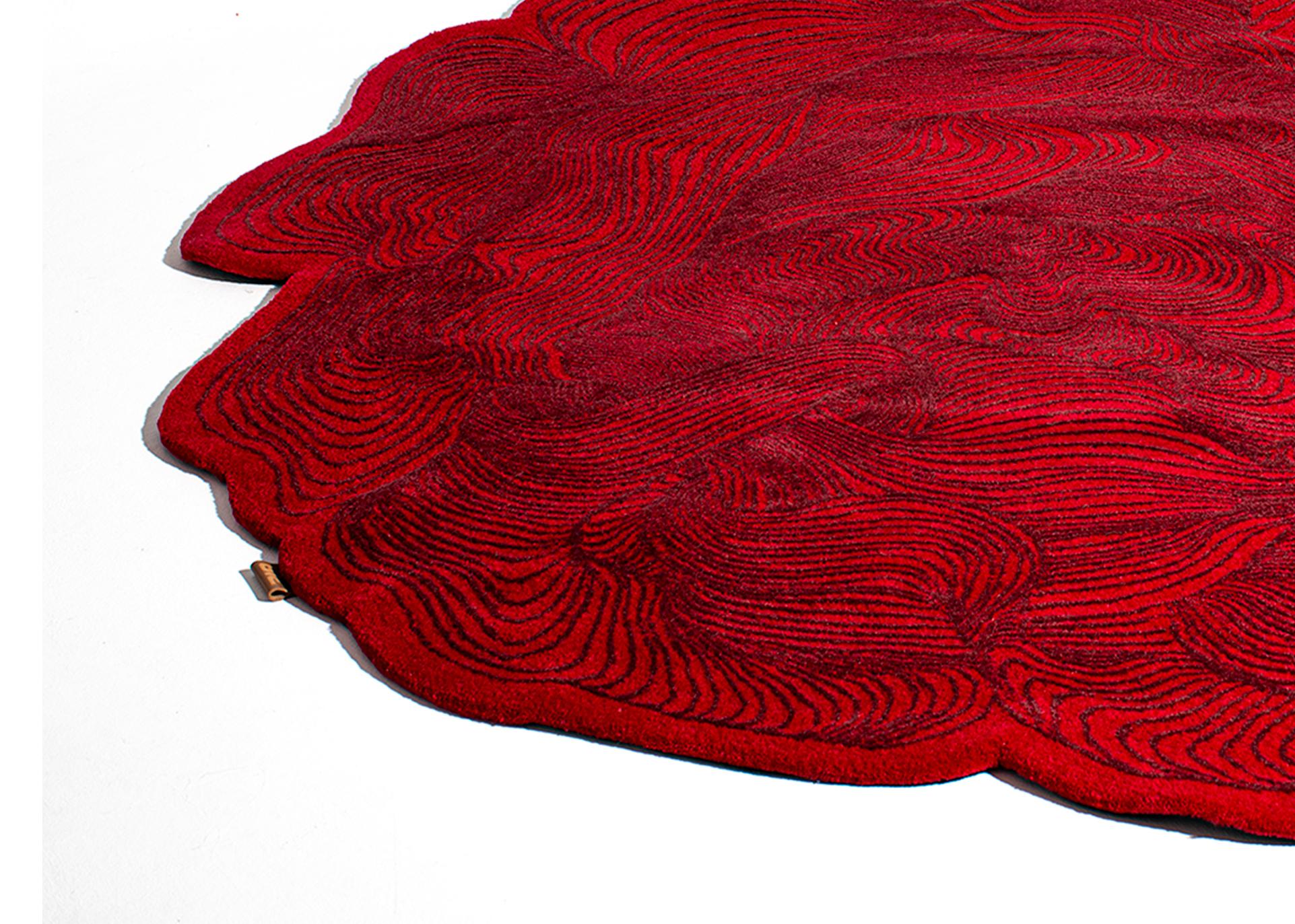 Tapis The Ornamental Portales touffeté à la main par Joan Tarragó en vente 1