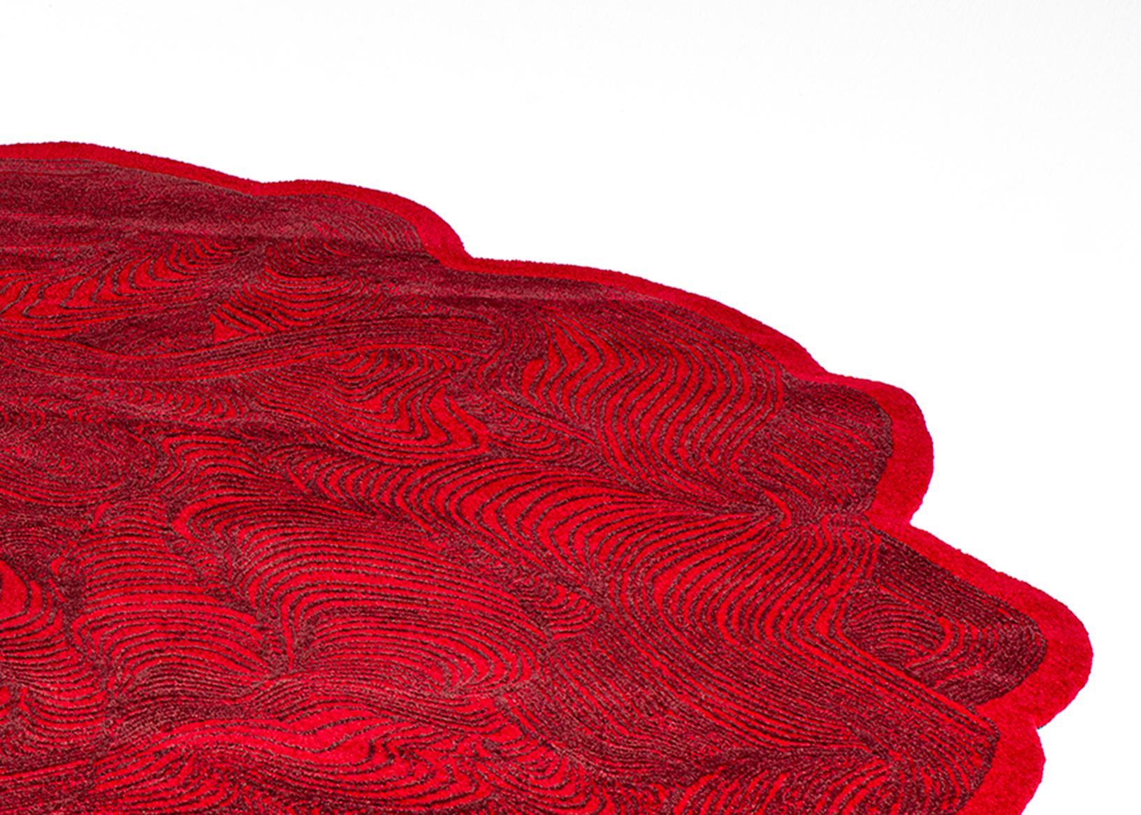 Tapis The Ornamental Portales touffeté à la main par Joan Tarragó en vente 2