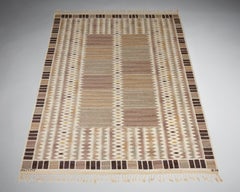 Rug ‘Salerno Grey’ designed by Barbro Nilsson for MMF AB, Sweden, 1948