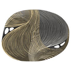 Rug Spacex, Modern Unusual Decor Hand-Knotted, in Stock