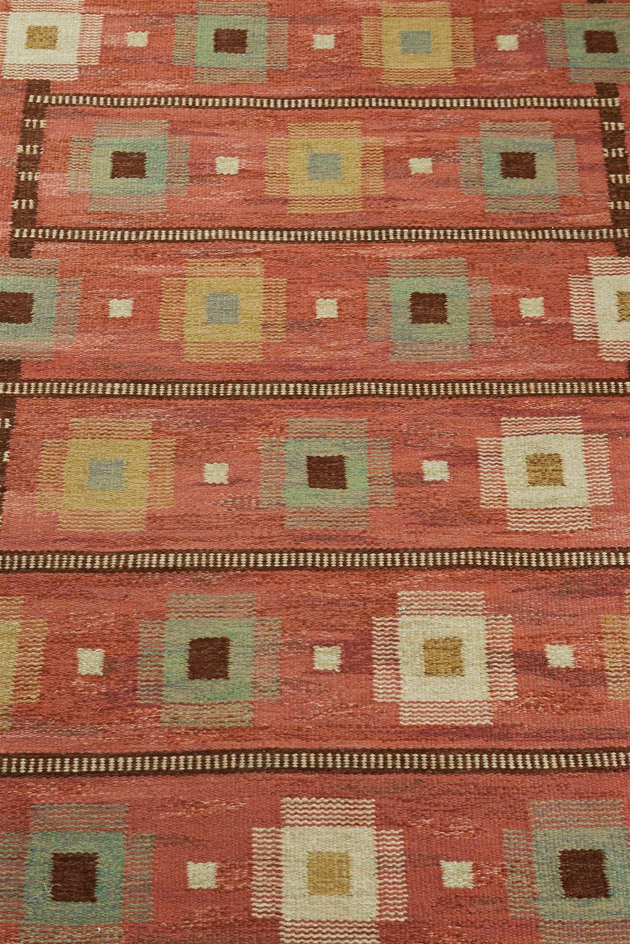 Swedish Rug, Sweden, 1950s