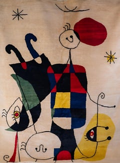Rug Tapestry By Joan Miro Rug Tapestry By Joan Miro