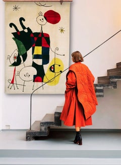 Rug Tapestry inspired by Joan Miro